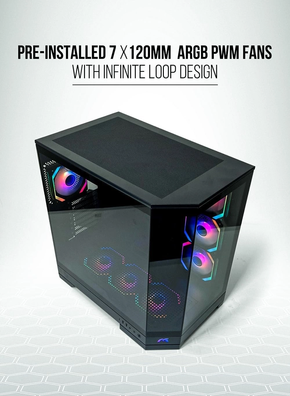 PRISM - Triple Glass Panel Mid Tower