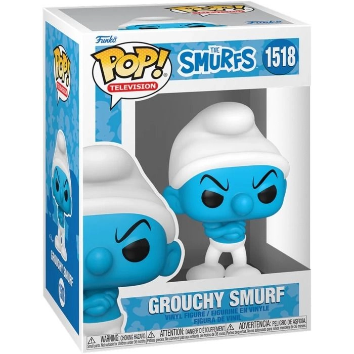 Grouchy Smurf - The Smurfs (10 cm) (889698792578)