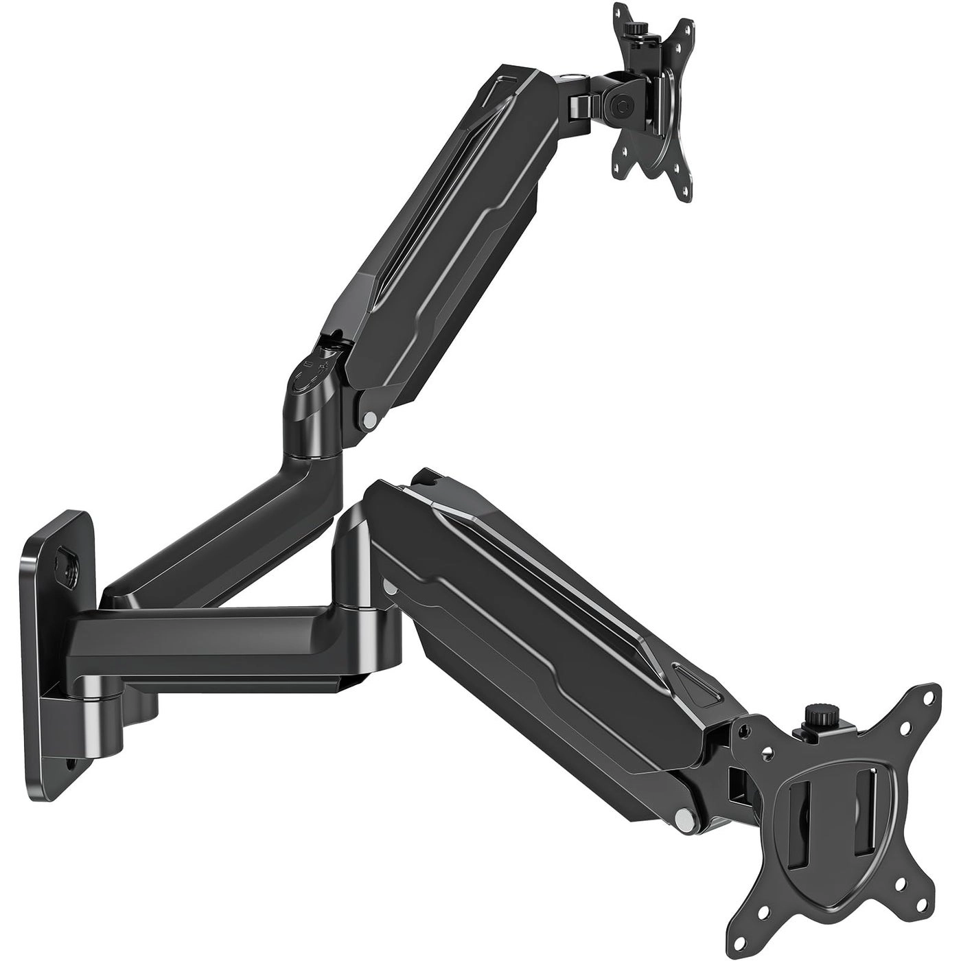 Dual Monitor Wall Mount - 2 Monitors 13 to 32 Inch VESA 75x75/100x100