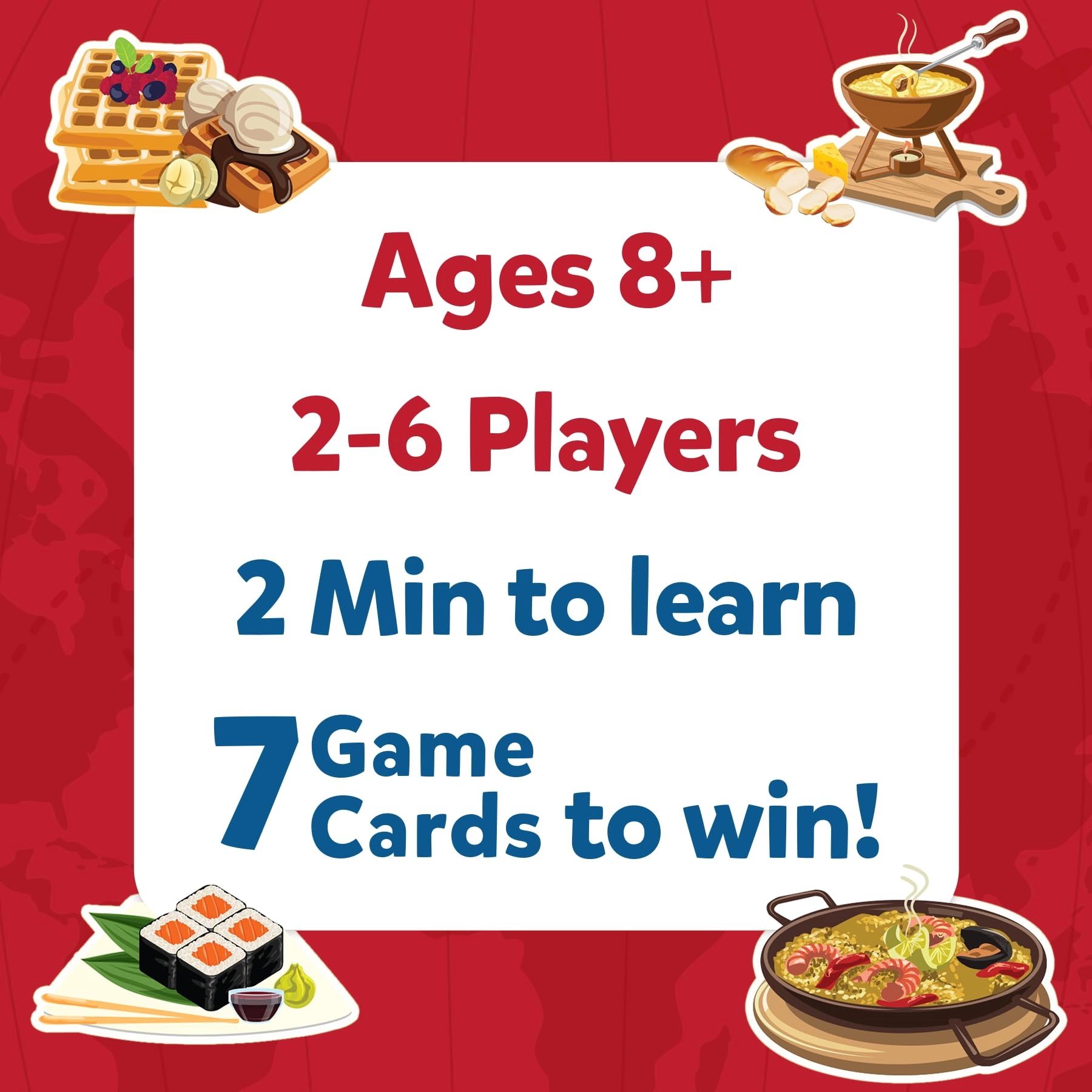 Guess in 10: Foods Around the World - Card Game