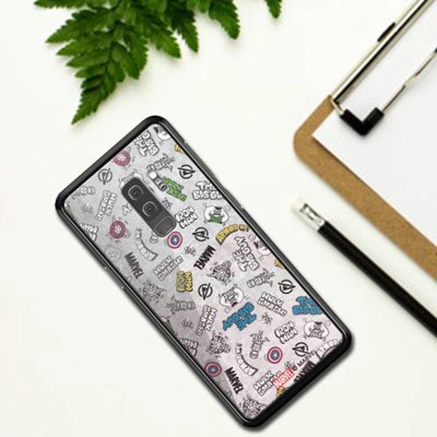 Avengers Cartoon Designs Samsung S9 Plus Cover for Galaxy S9 Plus