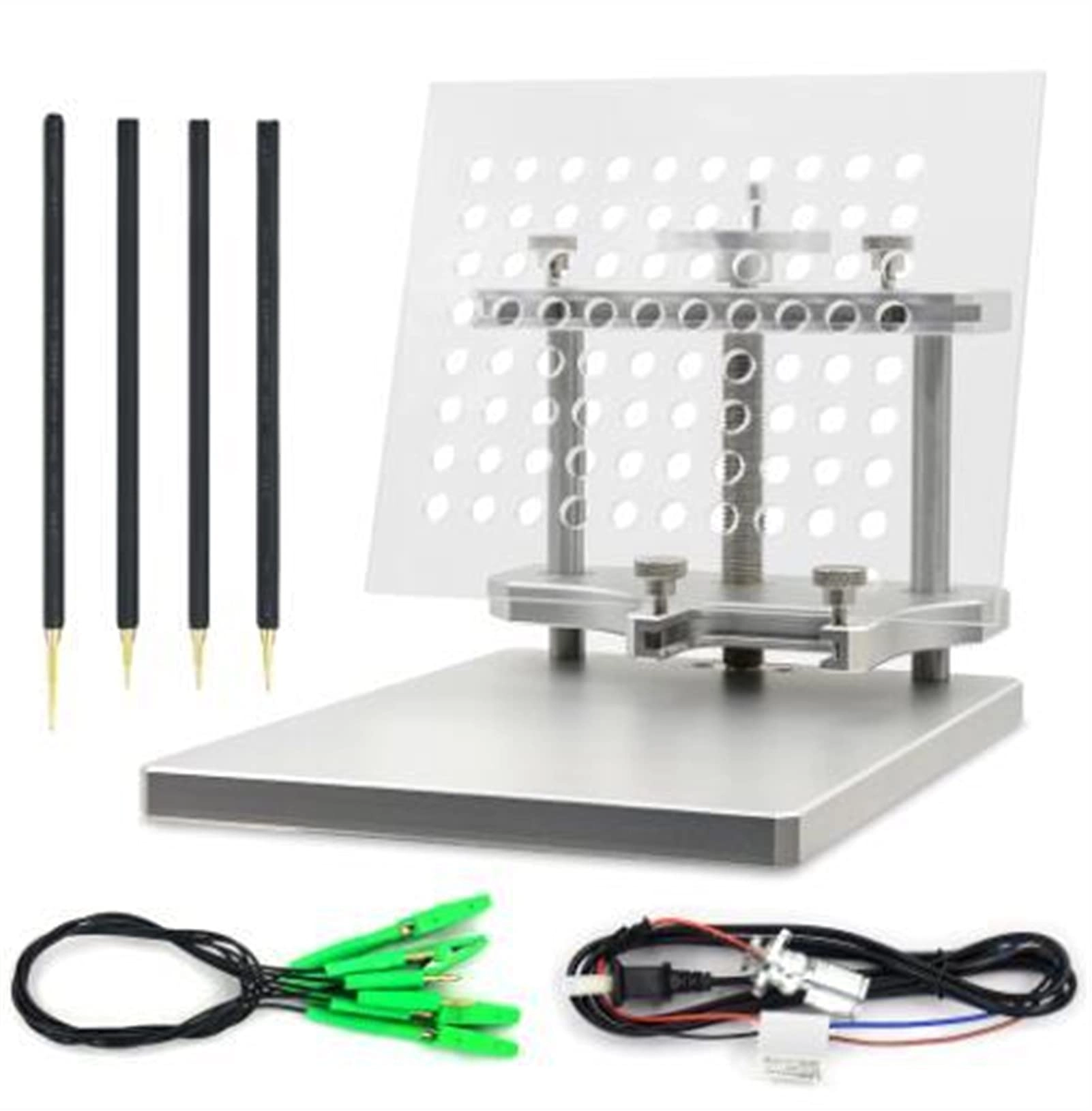 WWART BDM Frame - Stainless Steel LED 4 Probe Pens 22 Adapters
