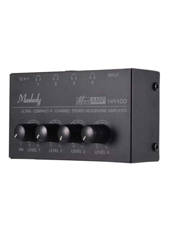 HA400 - 4-Channel Stereo Headphone Amplifier