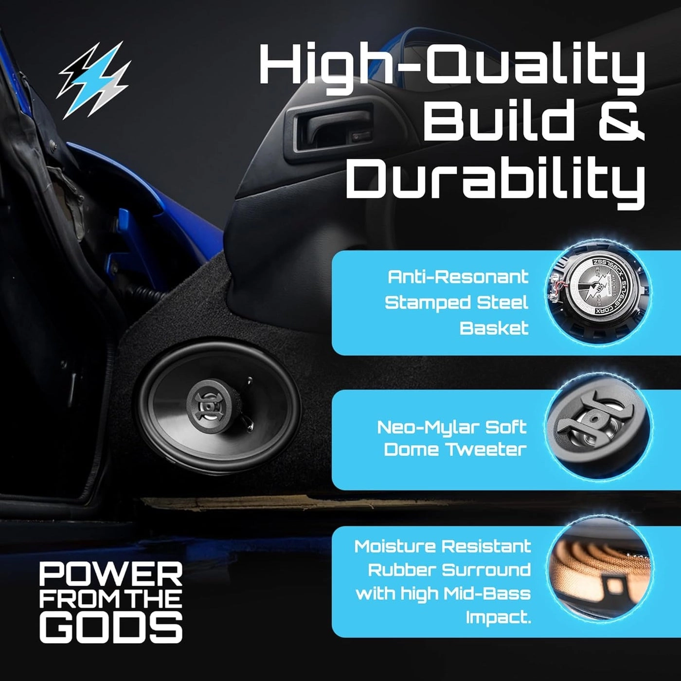 ZS5768CX - 5 x 7 / 6 x 8 Inch 2-Way Coaxial