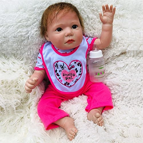 Reborn Baby Doll - 55cm 22" Vinyl Cotton Body
