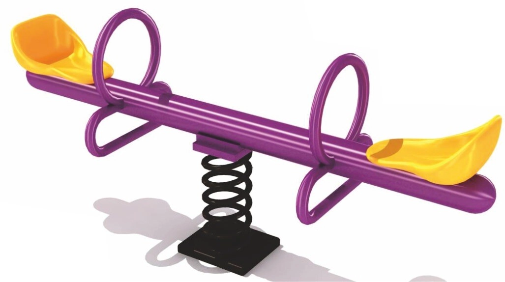 RW-15230 - New Outdoor Spring Rider Seesaw 2 Kids Seat