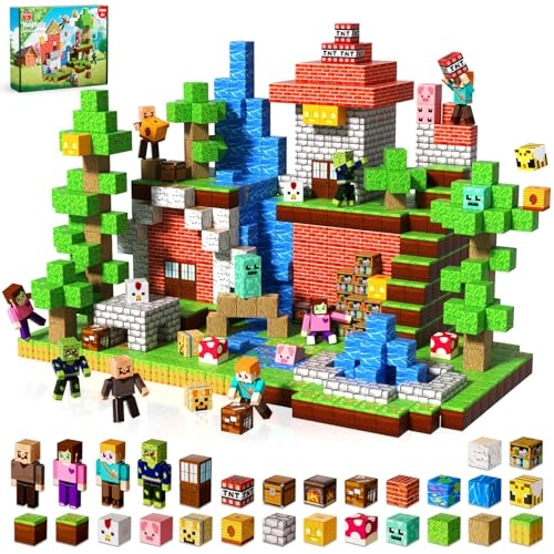 Magn Bloc - 160 pcs Cartoon