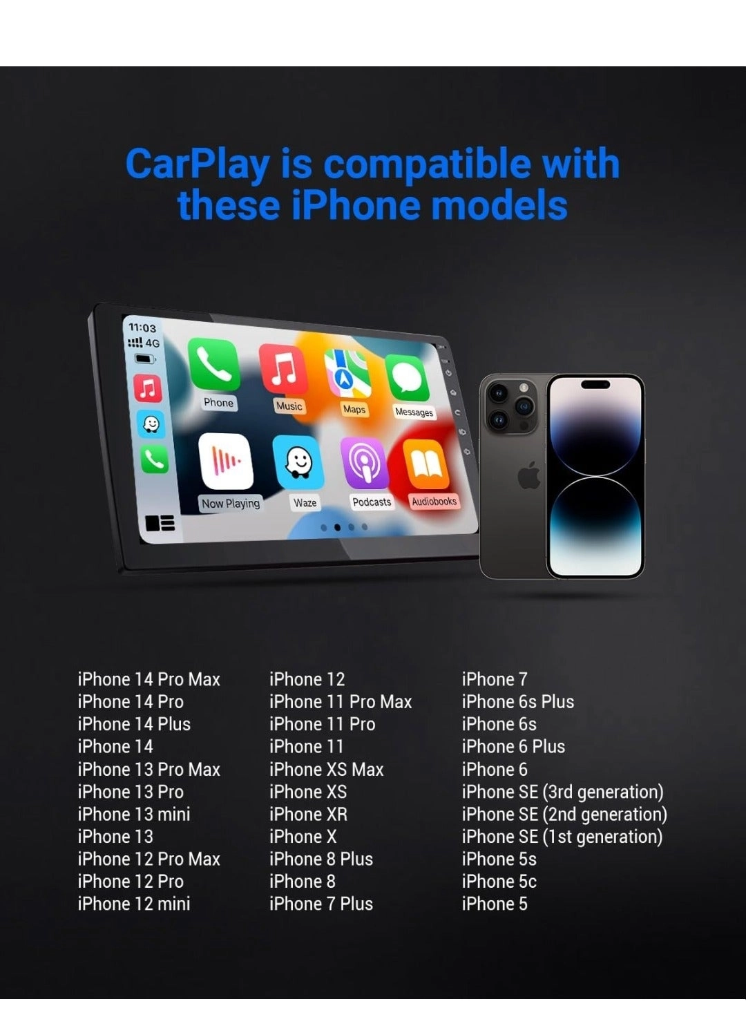 U2-AIR Pro - OEM Wired CarPlay Cars