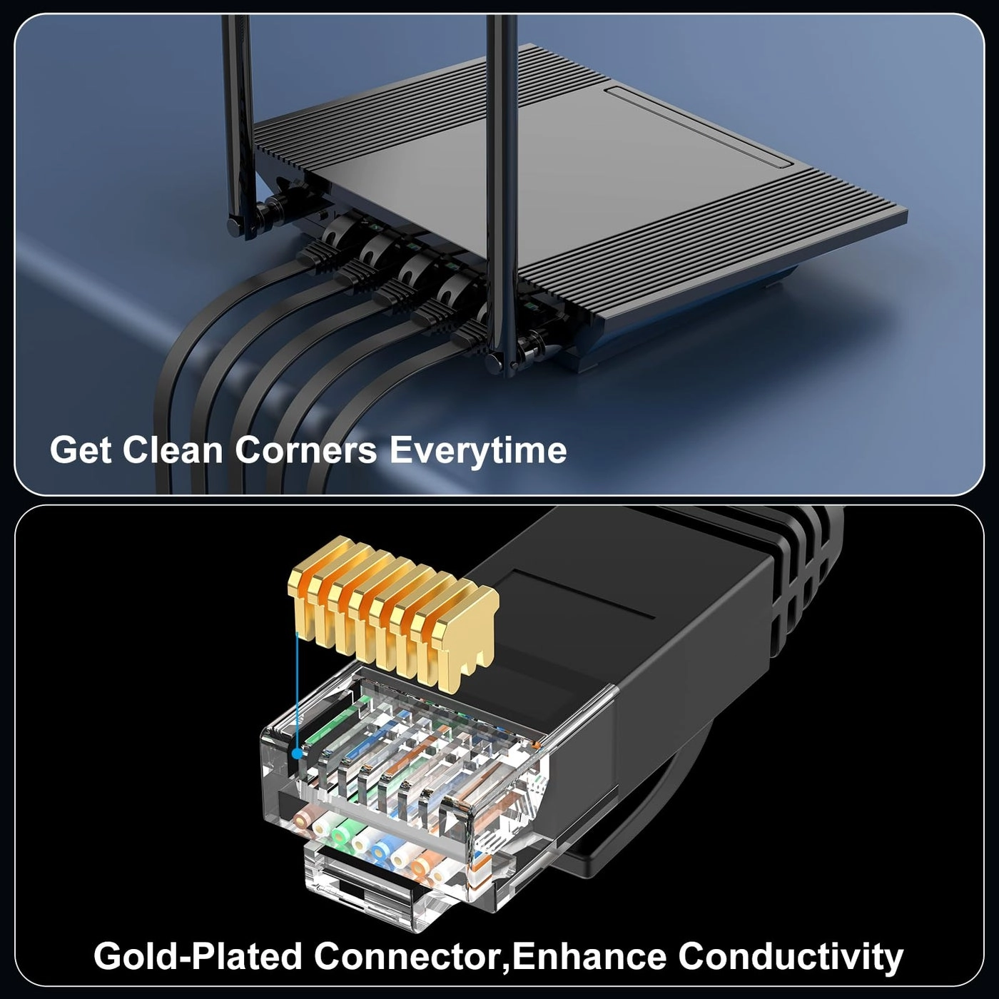 Cat 6 Ethernet Cable - 100 ft