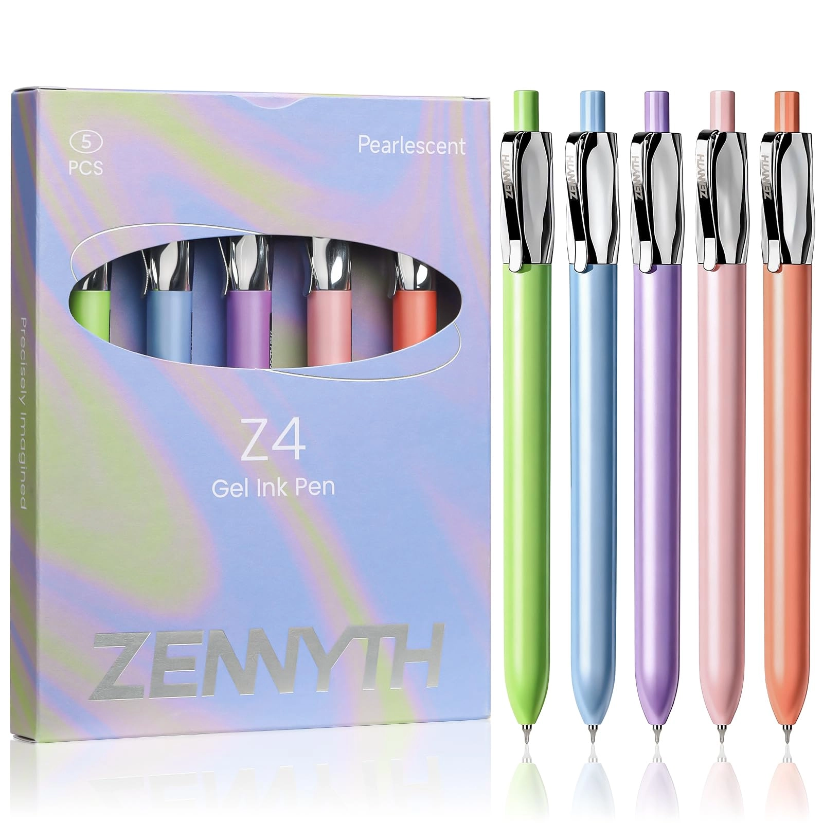 Gel Pens - 5.0 Count 0.5mm Millimeters