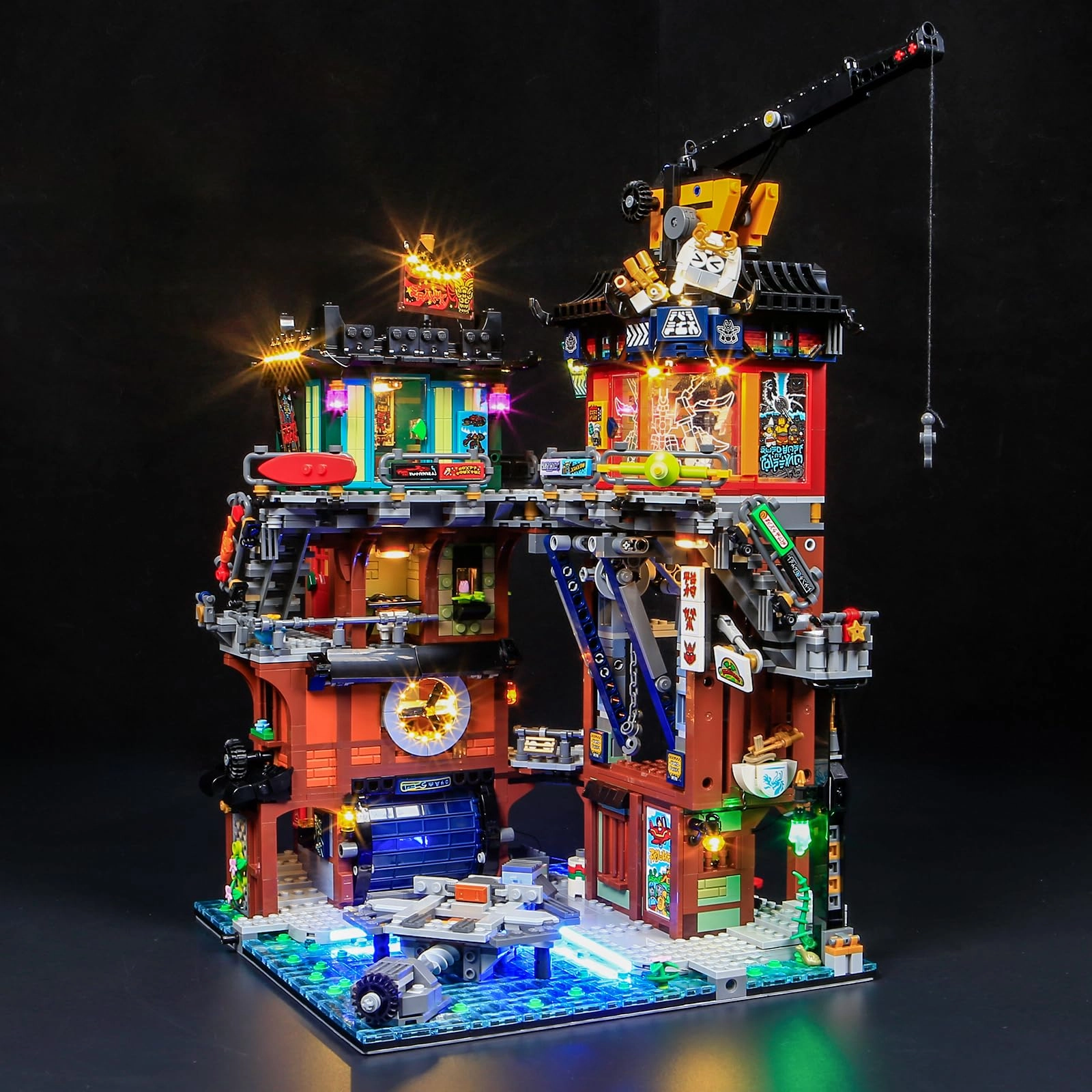 BRIKSMAX Light for LEGO Ninjago City Workshops 71837 - Ninjago