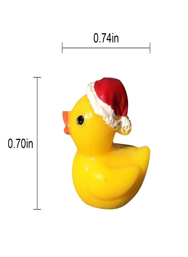 Mini Duck Figures - 50PCS Small Yellow