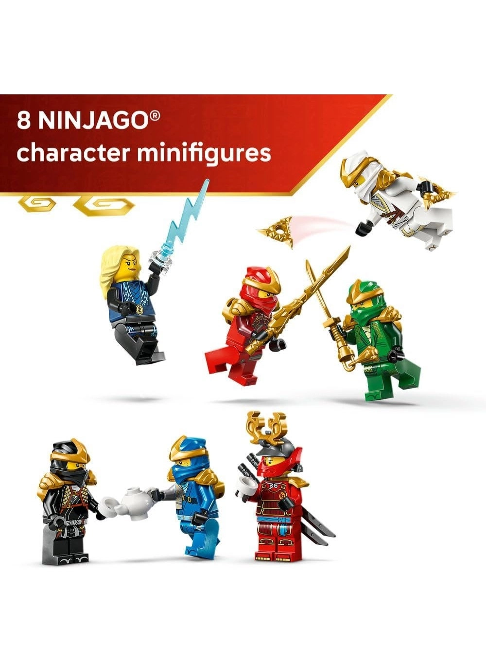 NINJAGO Ninja Character Display 15Th Anniversary (71866)