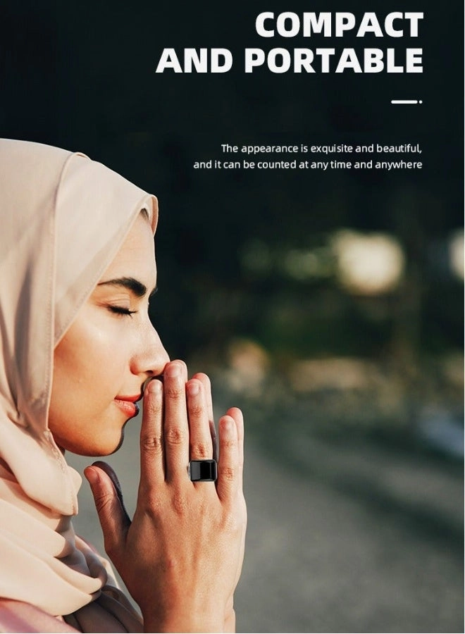 Zikr Ring - 18mm Vibration Reminder