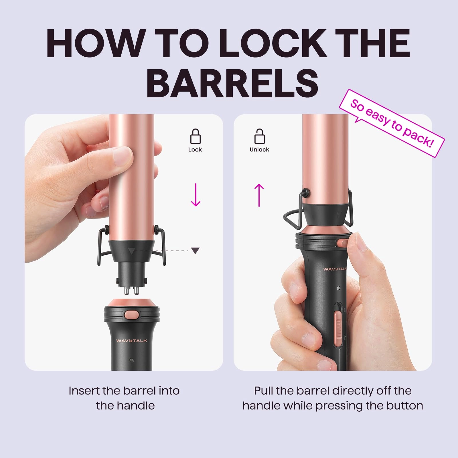 5 in 1 Curling Iron Set - 0.5'-1.25'