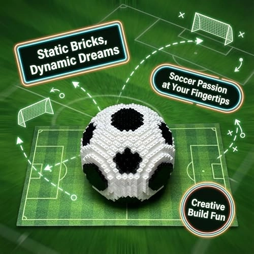 Soccer Building Block Set - Soccer&Cup 1420 pcs