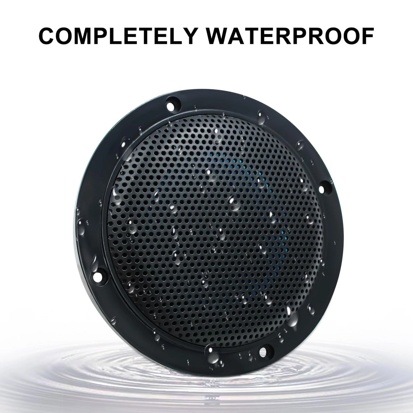 Marine Ceiling Flush Wall Mount Speakers - 4 Inches 160Watts