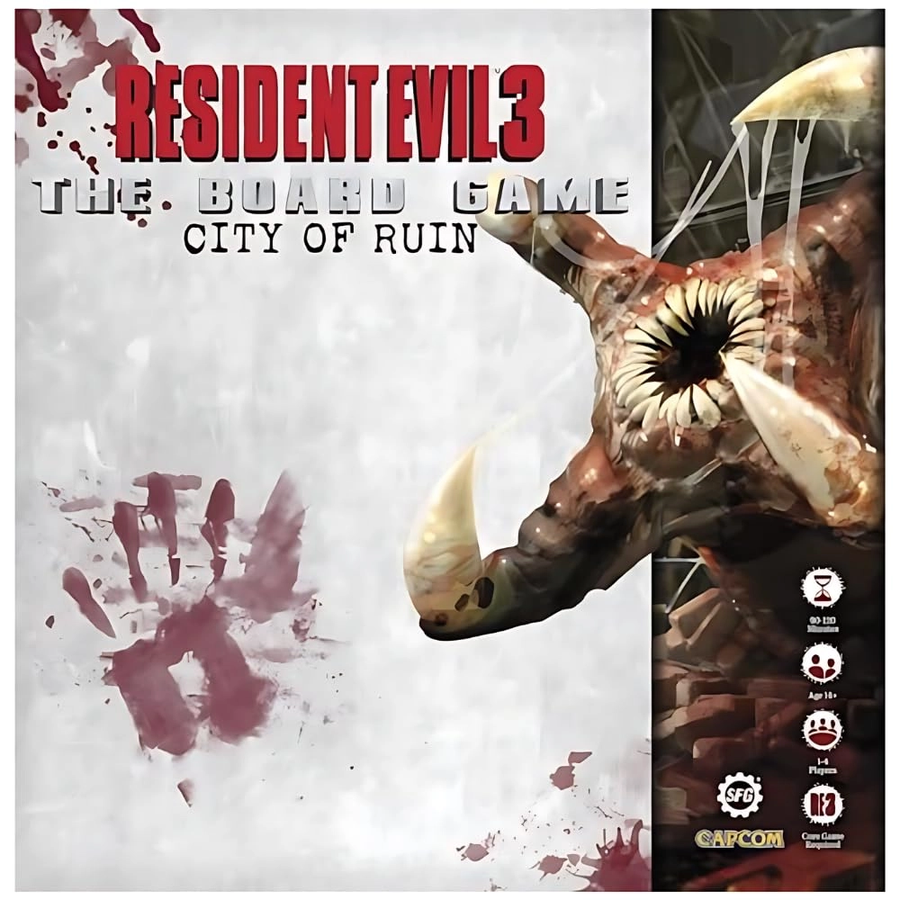 Resident Evil 3 The Board Game: City of Ruin