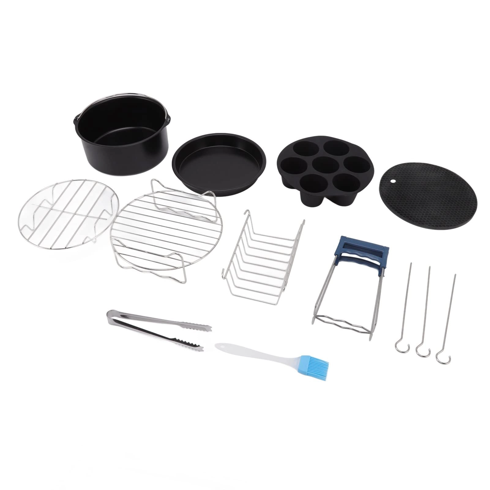 Air Fryer Pans Set - Stainless Steel 13 piece(s)