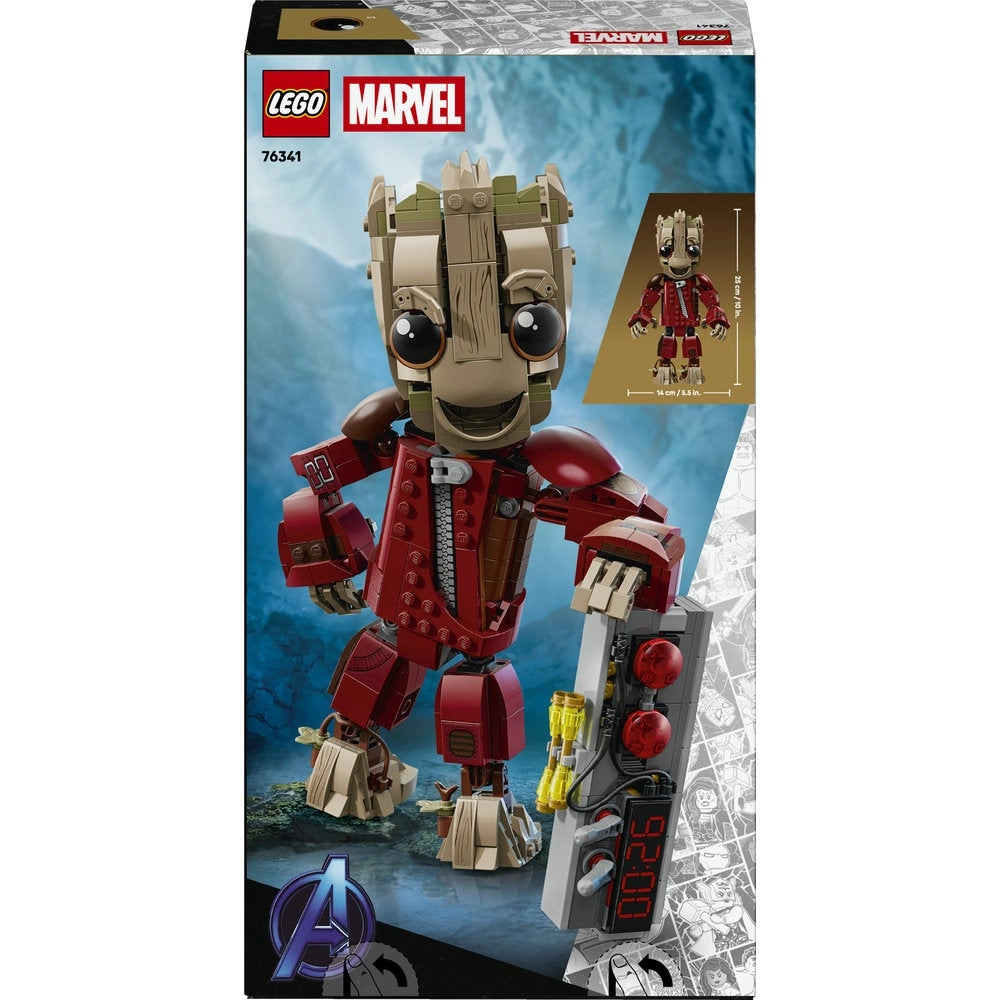 Marvel LEGO Ravager Jumpsuit Groot (76341)