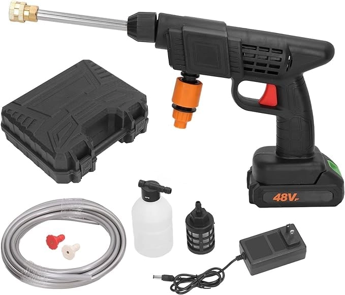 Riveira High Pressure Car Washer - Cordless 48V Rechargeable Battery