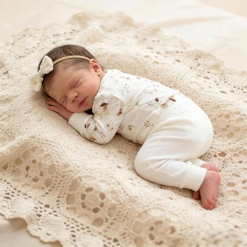 Reborn Baby Doll - 18 Inch Silicone Girl Sleeping Ages 3+