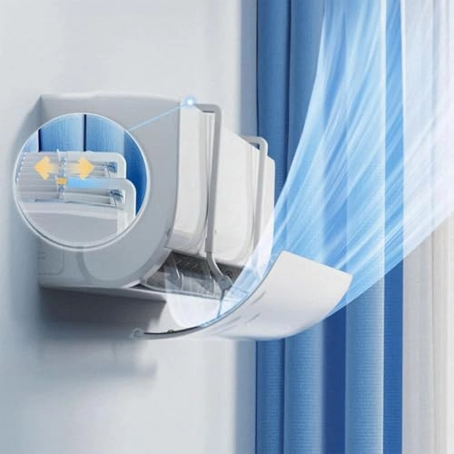 Air Conditioner Deflector - PVC 180° Adjustable