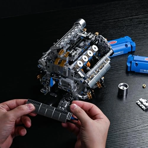 V8 Engine Model Kit - 1288 pcs