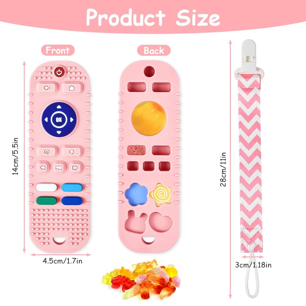 Silicone Remote Control Teether