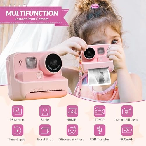 Kids Camera - 48MP 1080P
