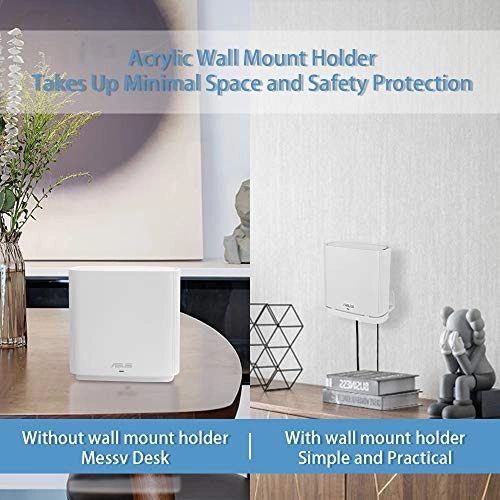 Wall Mount Holder - 1Pack ASUS ZenWiFi AX AC (XT8 CT8 XT9)