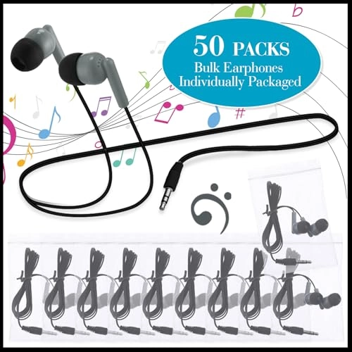 WAE2577 - Wired Earbud 50 Pack