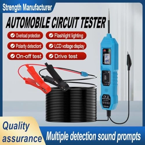 Power Circuit Probe Tester - 6-24V 1-8Amp 14.8ft