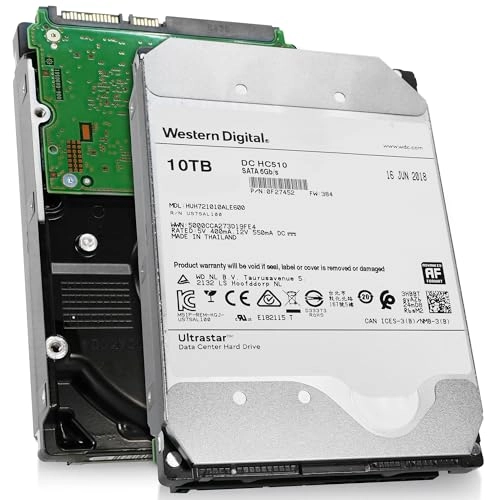 (Renewed) Ultrastar He10 3.5" 7200rpm 256MB SATA 6Gb/s (0F27452) - 10TB