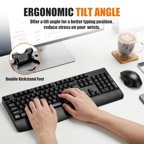 Wireless Computer Keyboard - Usb