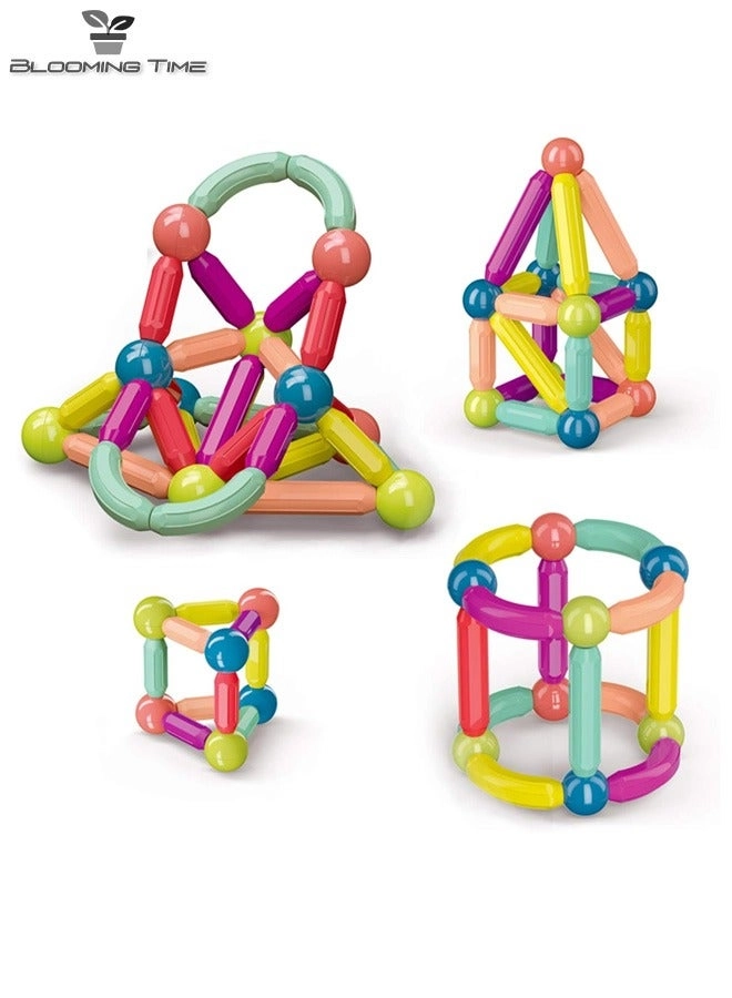 Puzzle magnetic building block - 42 pcs