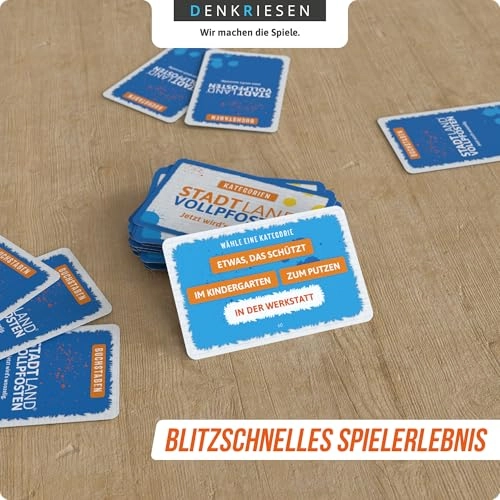 Stadt Land Vollpfosten: Woozle Goozle Edition - Card Game