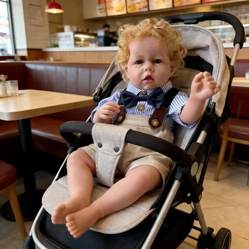 LOULOU Reborn Baby Doll - 20 Inch Full Body Vinyl Boy Ages 3+