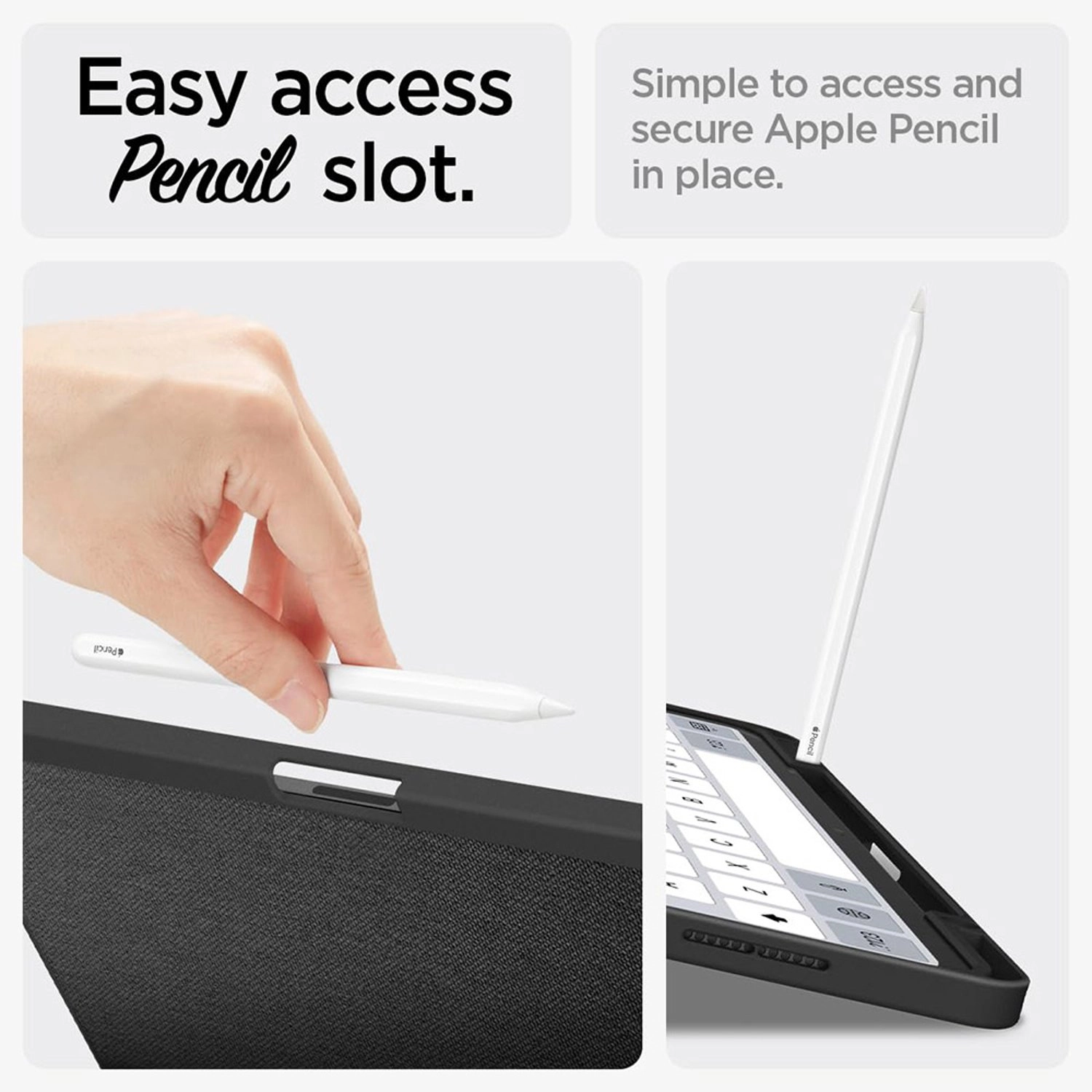 Stand Case with Magnetic Closure and Wake/Sleep for iPad Air 13-inch