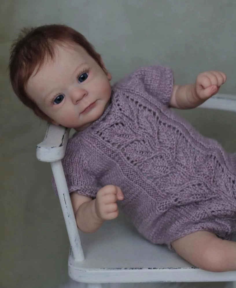 Reborn Baby Doll - 19 inch Vinyl Girl Ages 3+
