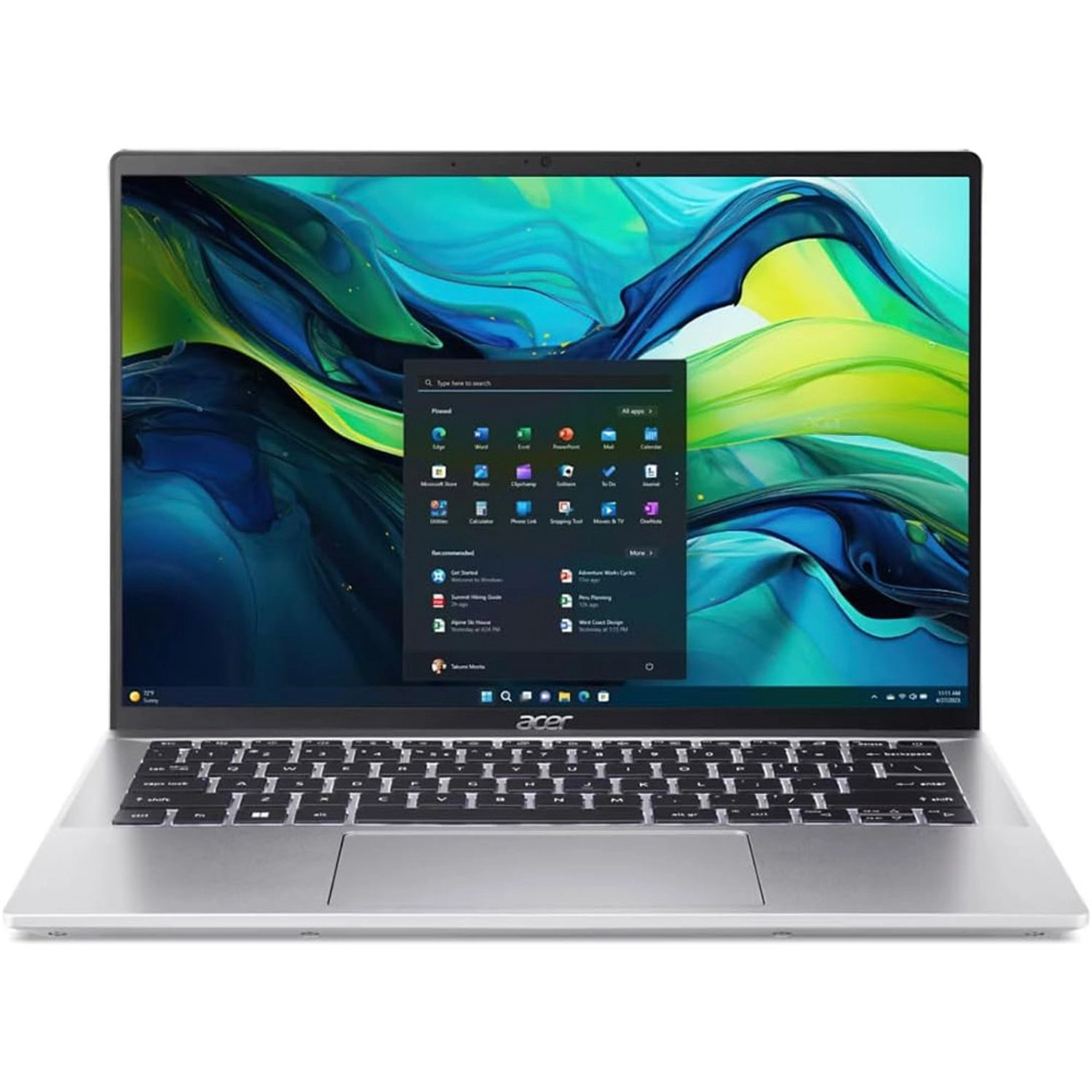 Swift Go SFG14-72T-58SH - 14'' Ultra 5-125H 8GB 512GB SSD