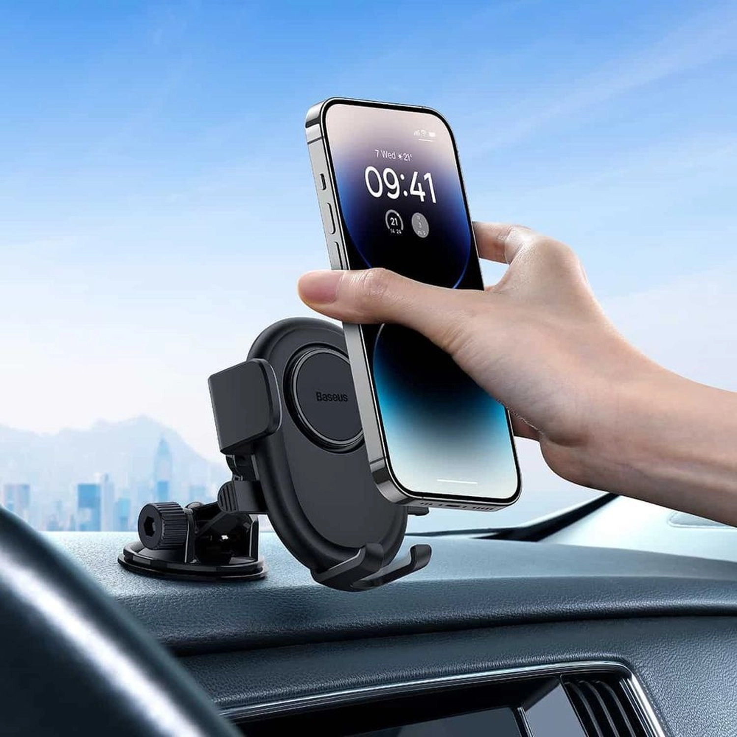 UltraControl Lite - Car Mount Holder Black
