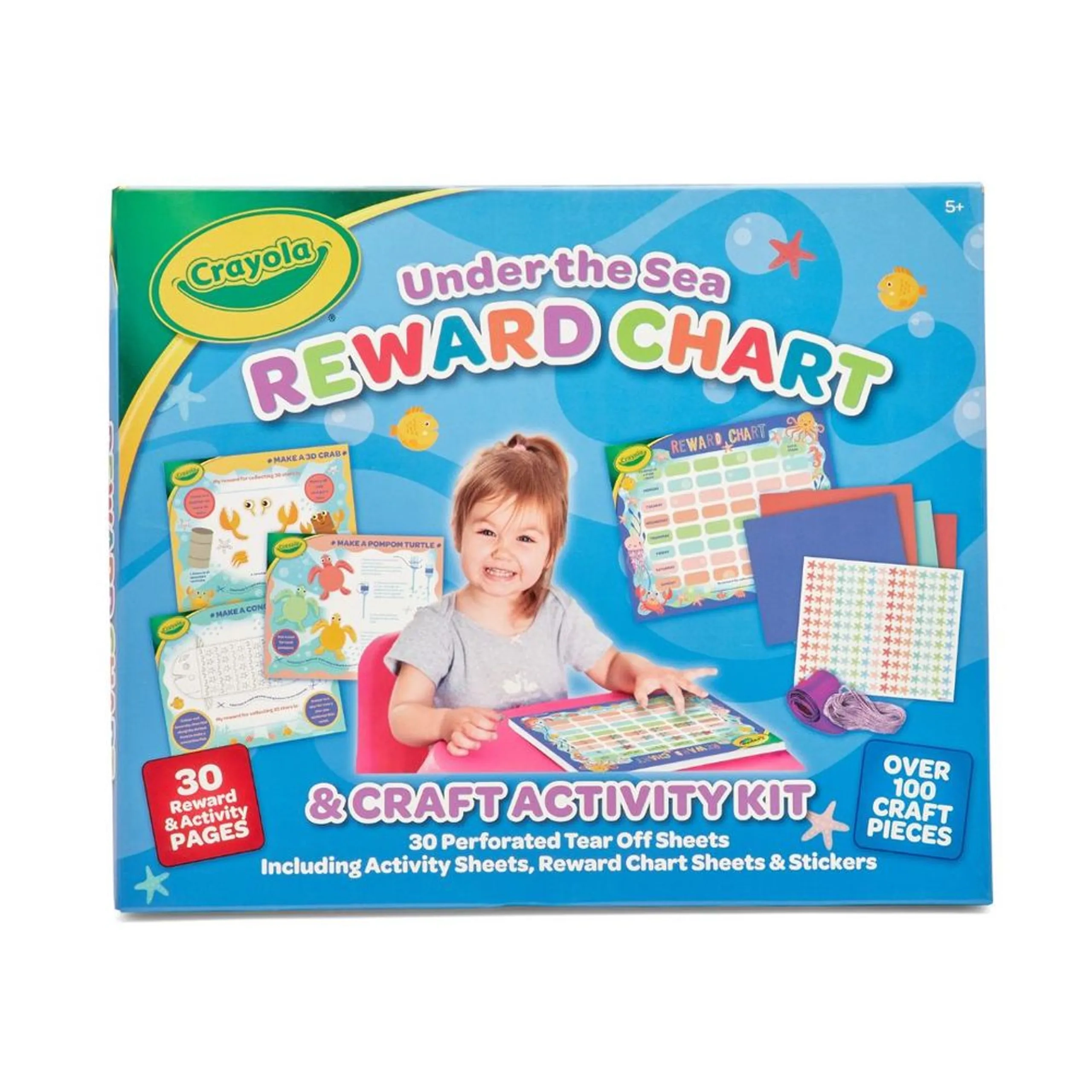 Crayola Reward Chart And Crafting Activity Kit