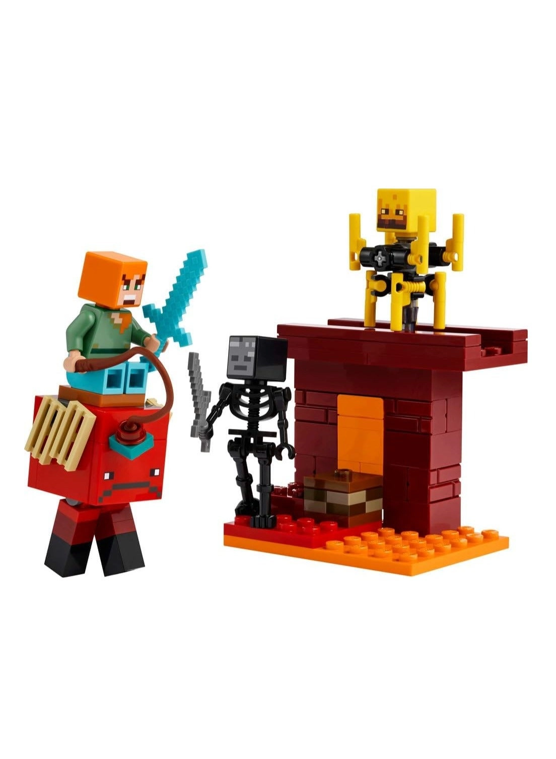 Minecraft The Nether Lava Battle (21266)