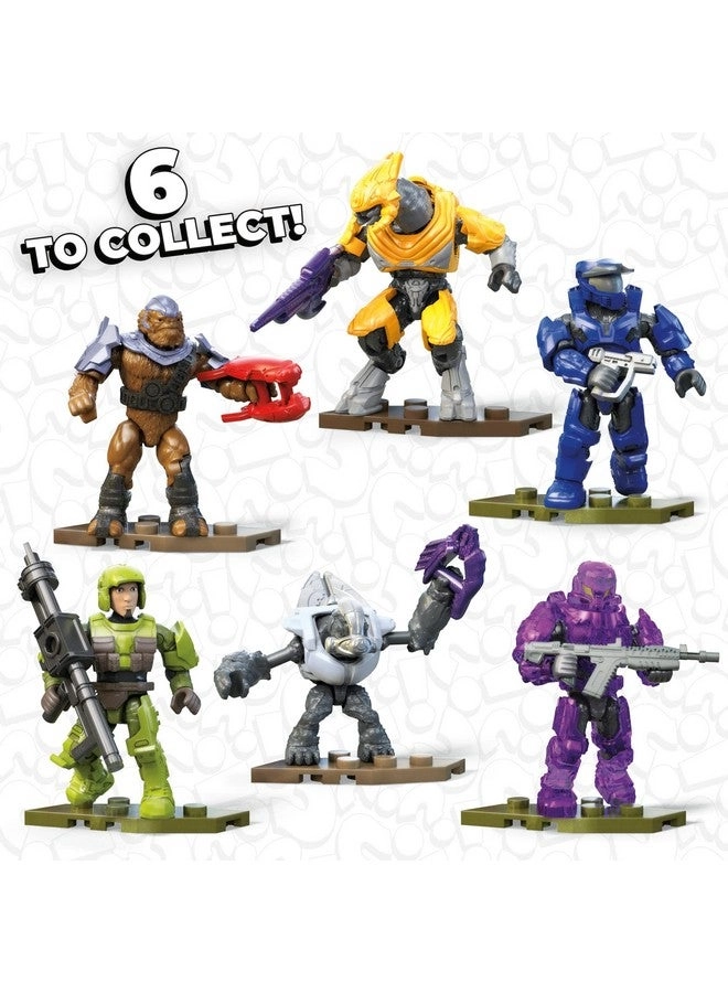 Halo Micro Action Figures 6 pcs