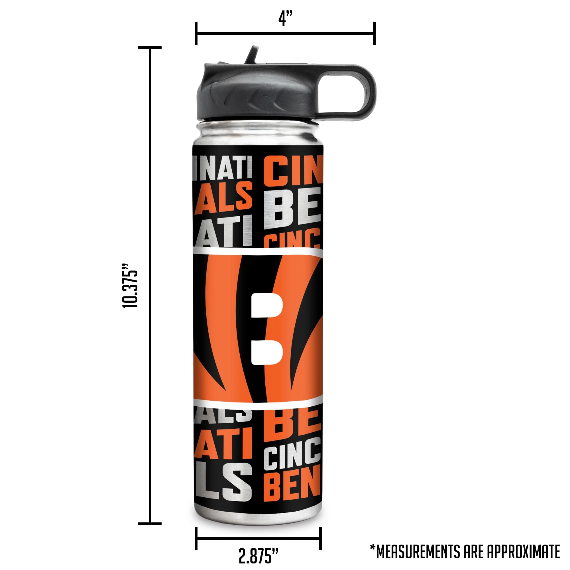Stainless Steel NFL Football Tumbler - 650ml