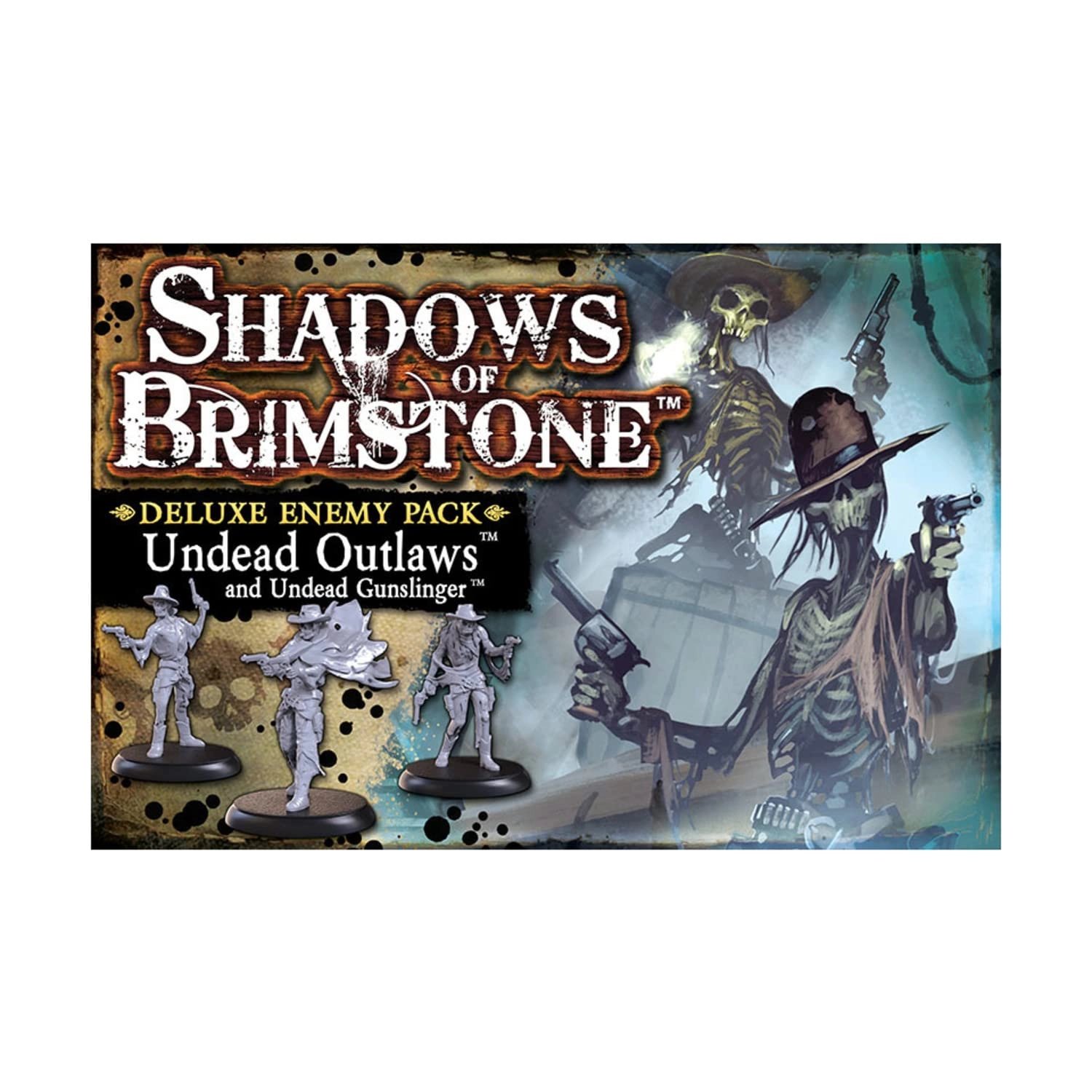 USAopoly Shadows of Brimstone: Undead Outlaws - Deluxe Enemy Pack