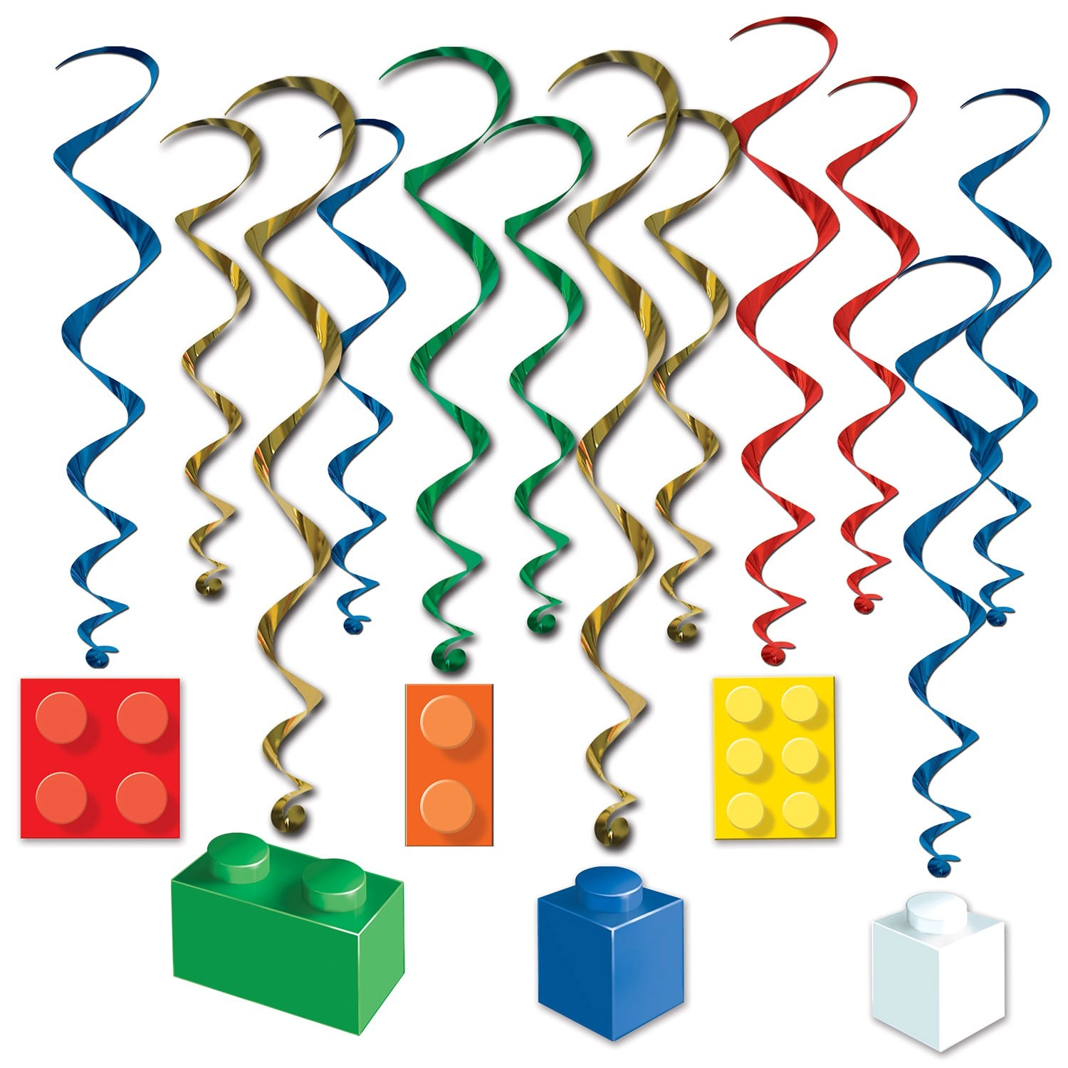 MZA STORES Building Block Whirls