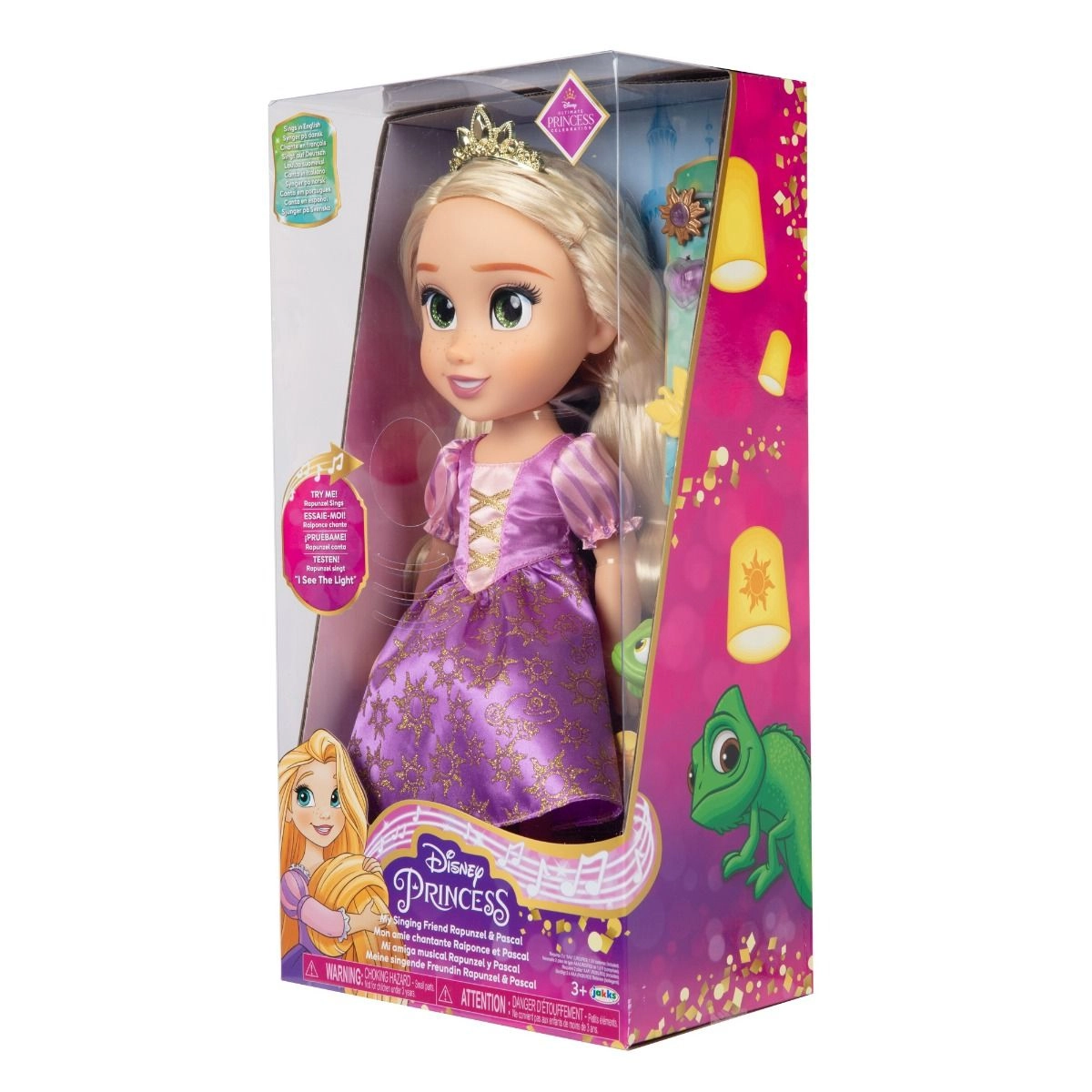 Rapunzel Princess Doll - 14-Inch Singing Friend Ages 3+
