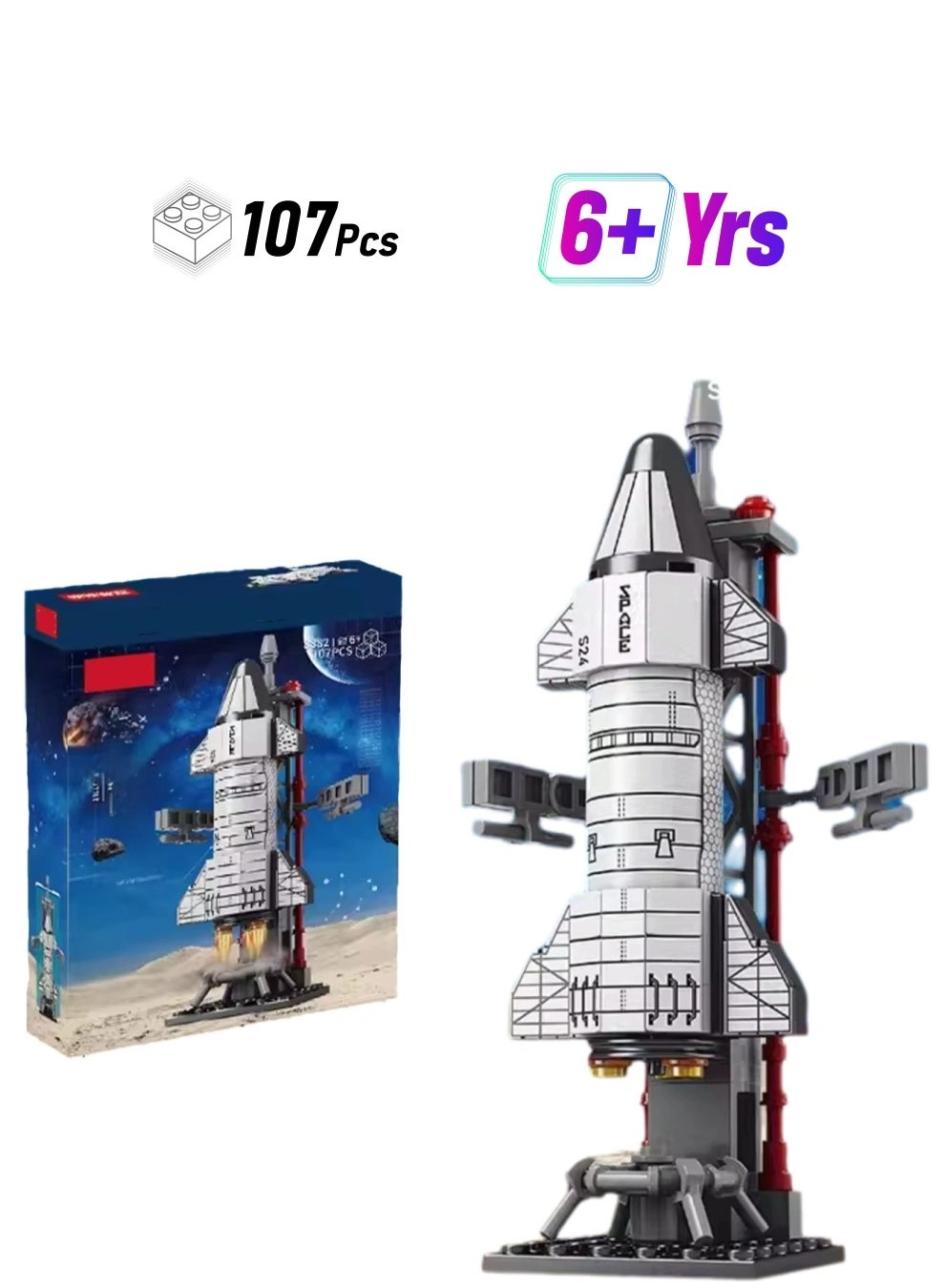 Generic Mini Spaceship - 107pcs